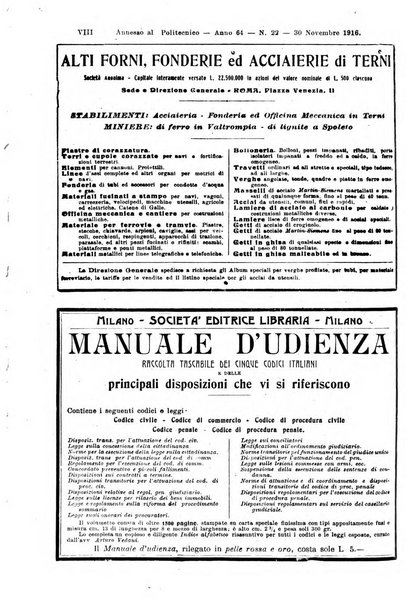 Il politecnico-Giornale dell'ingegnere architetto civile ed industriale