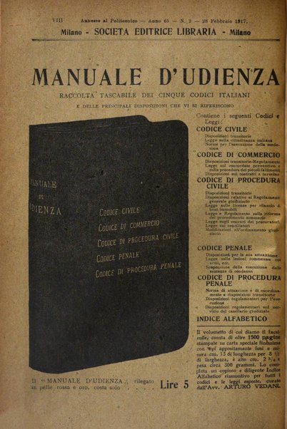 Il politecnico-Giornale dell'ingegnere architetto civile ed industriale