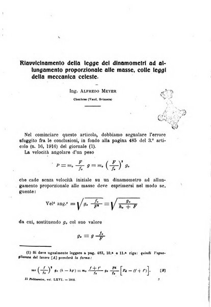 Il politecnico-Giornale dell'ingegnere architetto civile ed industriale