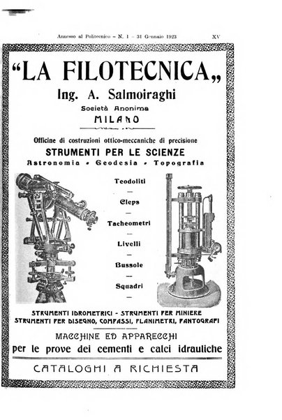 Il politecnico-Giornale dell'ingegnere architetto civile ed industriale