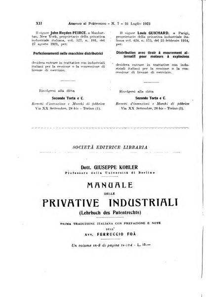 Il politecnico-Giornale dell'ingegnere architetto civile ed industriale