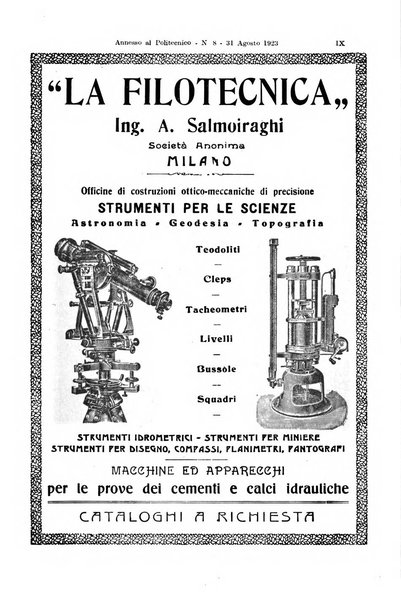 Il politecnico-Giornale dell'ingegnere architetto civile ed industriale