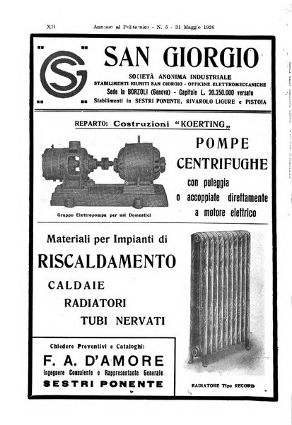 Il politecnico-Giornale dell'ingegnere architetto civile ed industriale