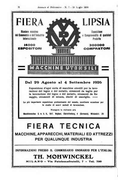 Il politecnico-Giornale dell'ingegnere architetto civile ed industriale