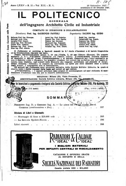 Il politecnico-Giornale dell'ingegnere architetto civile ed industriale