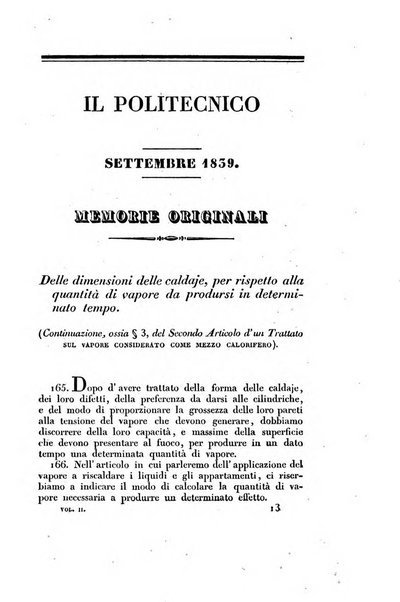 Il politecnico repertorio mensile di studj applicati alla prosperita e coltura sociale