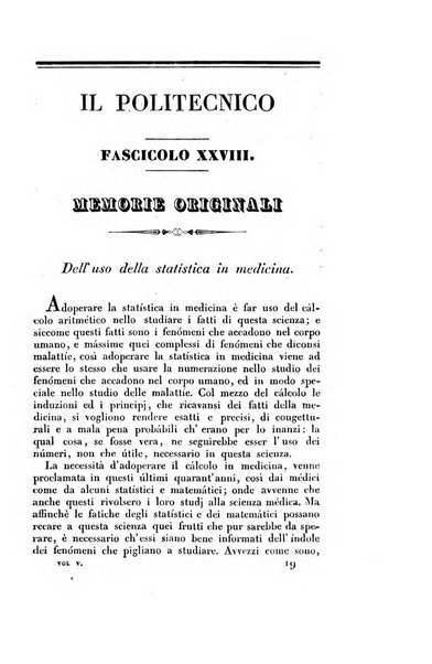 Il politecnico repertorio mensile di studj applicati alla prosperita e coltura sociale