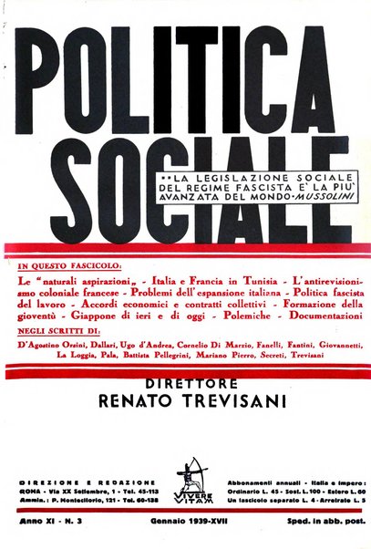 Politica sociale rivista mensile