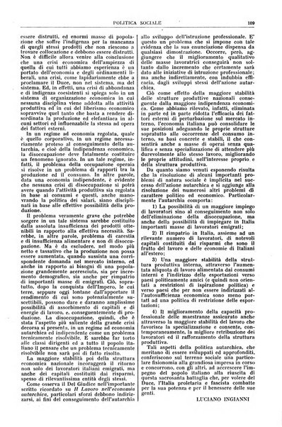 Politica sociale rivista mensile