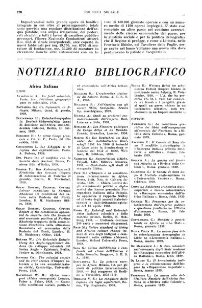 Politica sociale rivista mensile