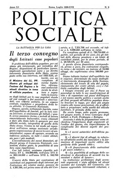 Politica sociale rivista mensile