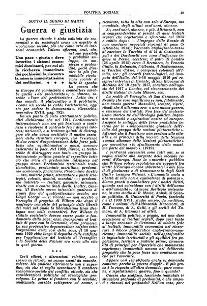 Politica sociale rivista mensile