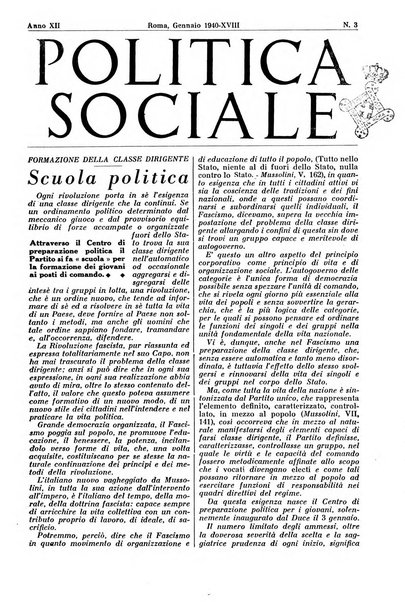 Politica sociale rivista mensile