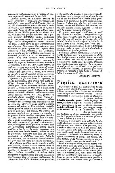 Politica sociale rivista mensile