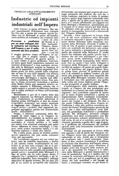 Politica sociale rivista mensile