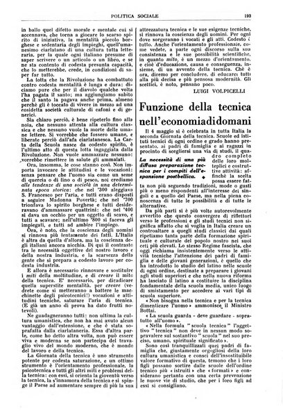 Politica sociale rivista mensile