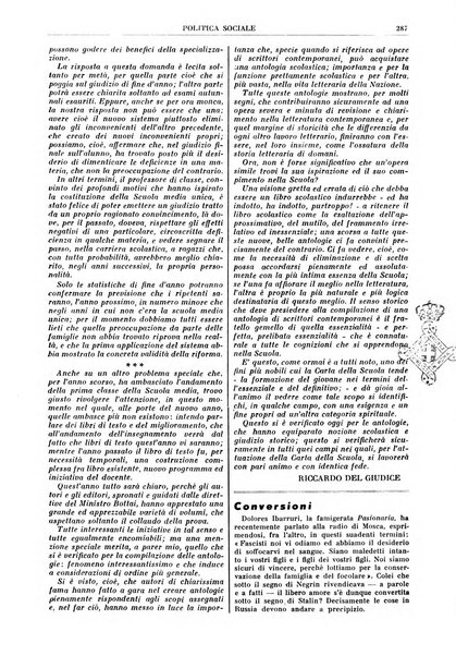 Politica sociale rivista mensile