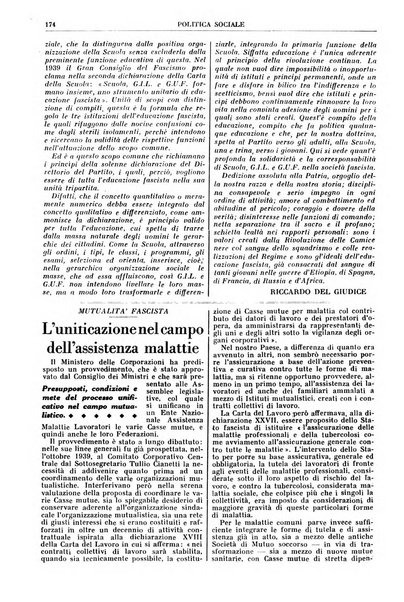 Politica sociale rivista mensile