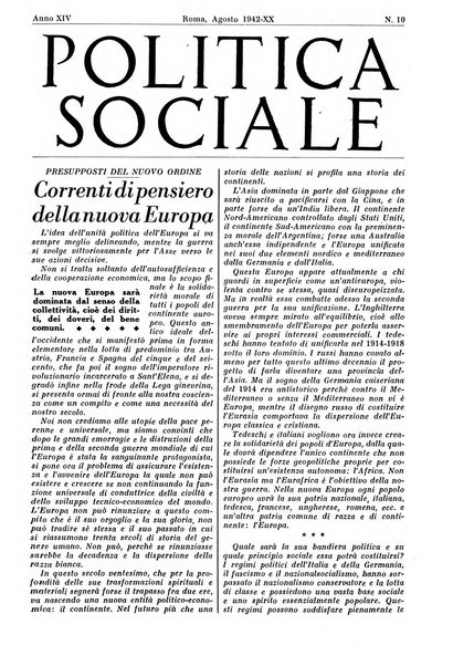 Politica sociale rivista mensile