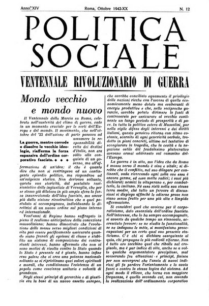 Politica sociale rivista mensile