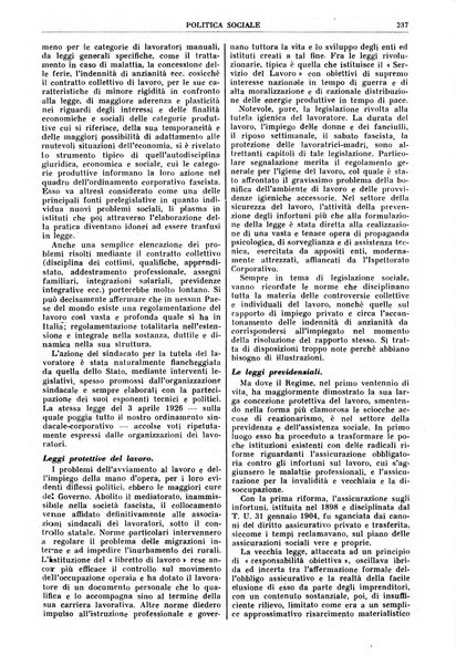 Politica sociale rivista mensile