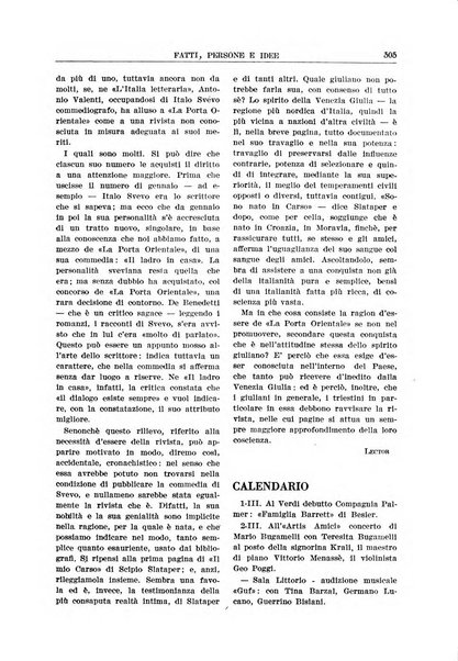 La porta orientale rivista mensile di studi giuliani e dalmati