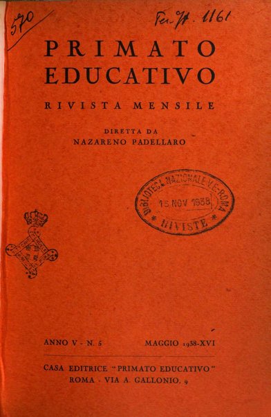 Primato educativo rivista bimestrale di pedagogia