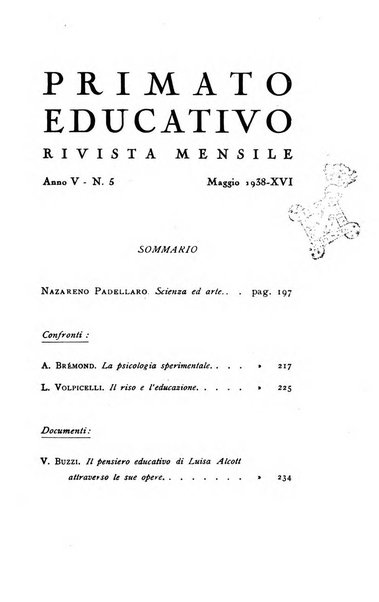 Primato educativo rivista bimestrale di pedagogia