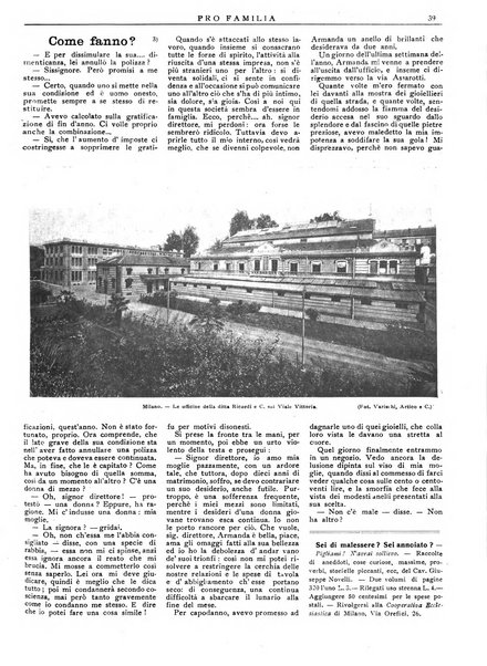 Pro familia rivista settimanale illustrata