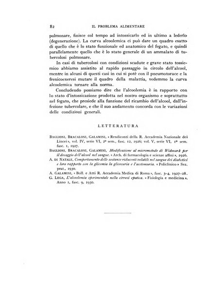 Il problema alimentare chimica, fisiologia, patologia, terapia