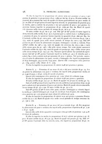 Il problema alimentare chimica, fisiologia, patologia, terapia