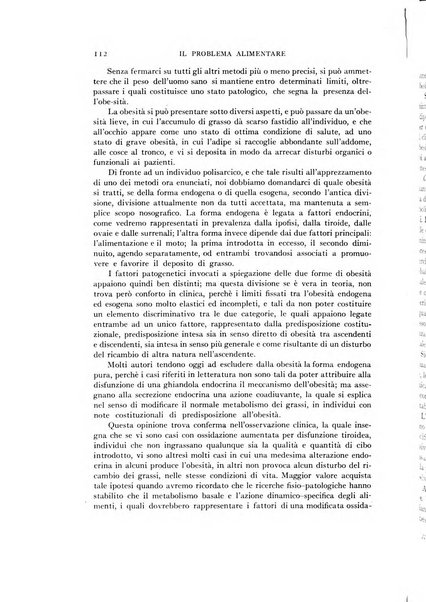 Il problema alimentare chimica, fisiologia, patologia, terapia