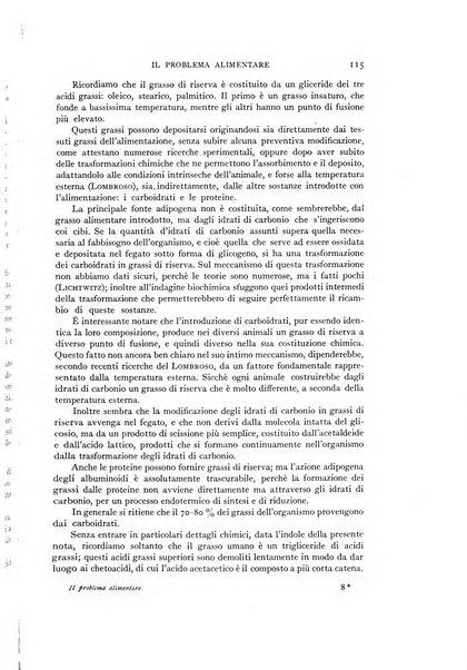 Il problema alimentare chimica, fisiologia, patologia, terapia