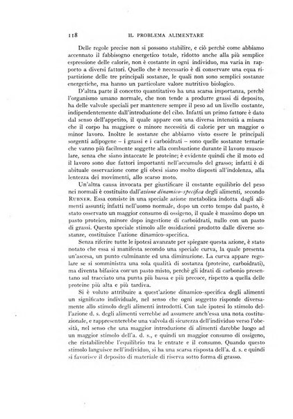 Il problema alimentare chimica, fisiologia, patologia, terapia