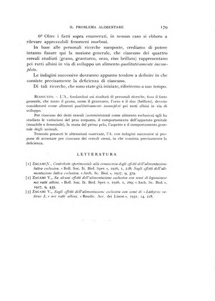 Il problema alimentare chimica, fisiologia, patologia, terapia