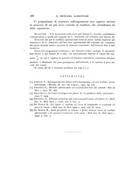 Il problema alimentare chimica, fisiologia, patologia, terapia