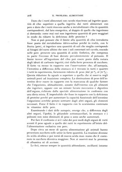 Il problema alimentare chimica, fisiologia, patologia, terapia