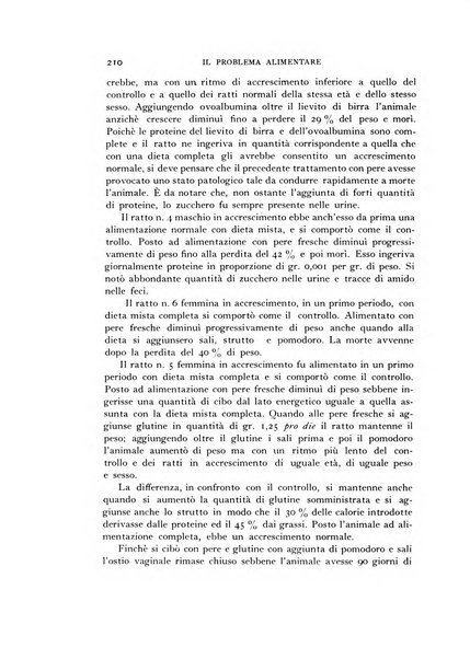 Il problema alimentare chimica, fisiologia, patologia, terapia