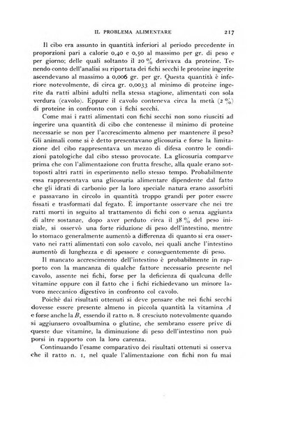 Il problema alimentare chimica, fisiologia, patologia, terapia