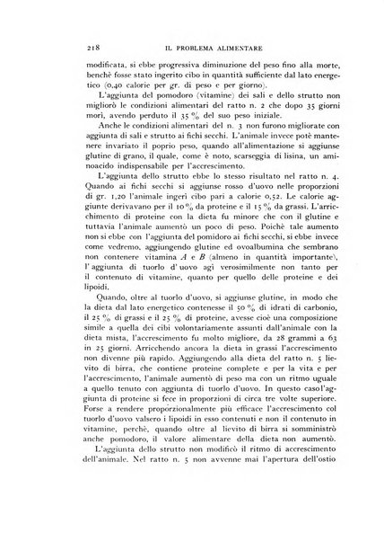 Il problema alimentare chimica, fisiologia, patologia, terapia