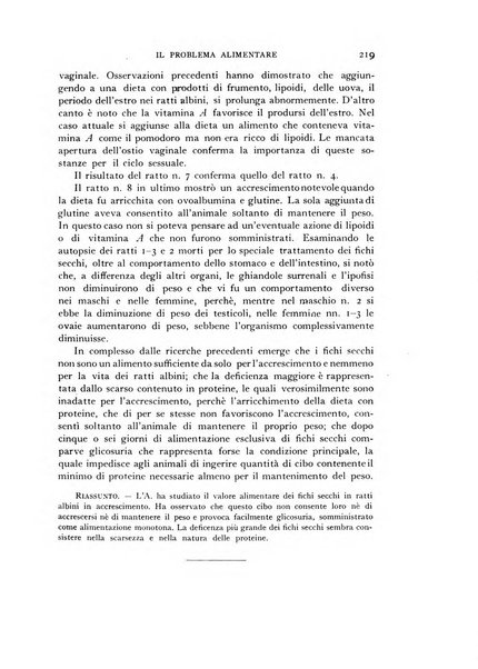 Il problema alimentare chimica, fisiologia, patologia, terapia