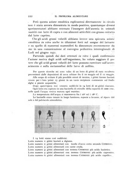 Il problema alimentare chimica, fisiologia, patologia, terapia