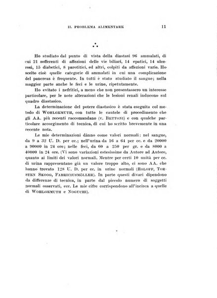 Il problema alimentare chimica, fisiologia, patologia, terapia