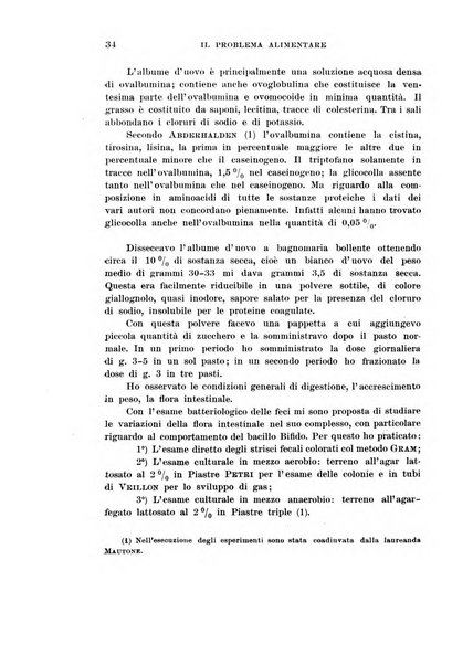 Il problema alimentare chimica, fisiologia, patologia, terapia