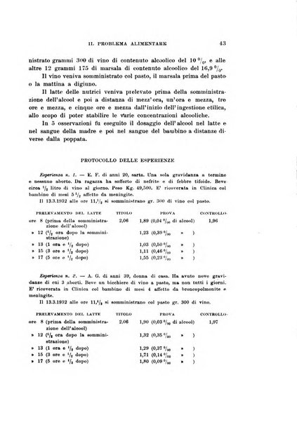 Il problema alimentare chimica, fisiologia, patologia, terapia