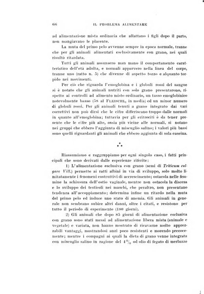 Il problema alimentare chimica, fisiologia, patologia, terapia