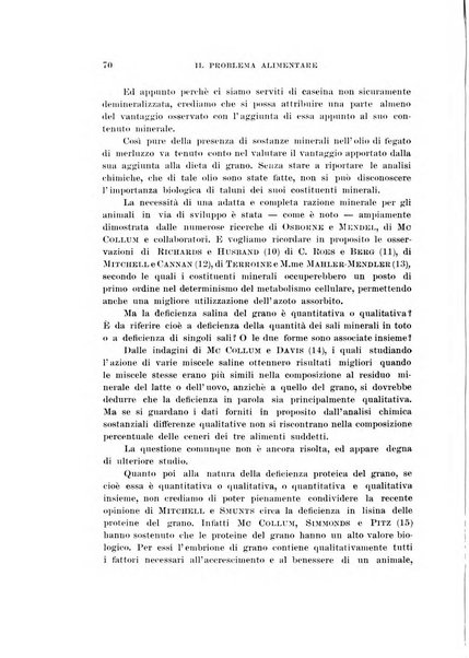 Il problema alimentare chimica, fisiologia, patologia, terapia