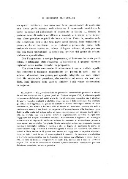 Il problema alimentare chimica, fisiologia, patologia, terapia