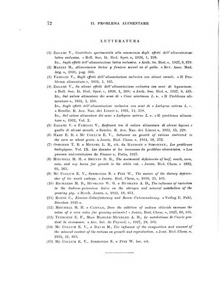 Il problema alimentare chimica, fisiologia, patologia, terapia