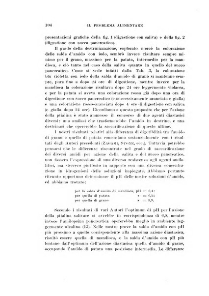 Il problema alimentare chimica, fisiologia, patologia, terapia